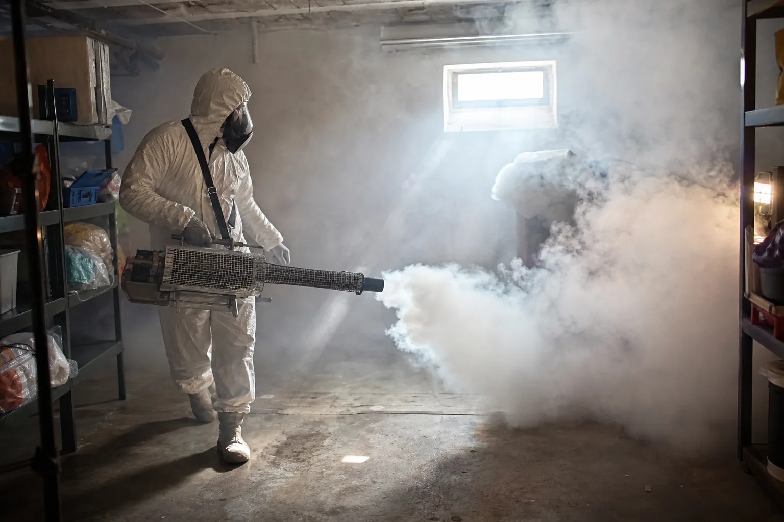 Nebulización ULV en una cocina profesional